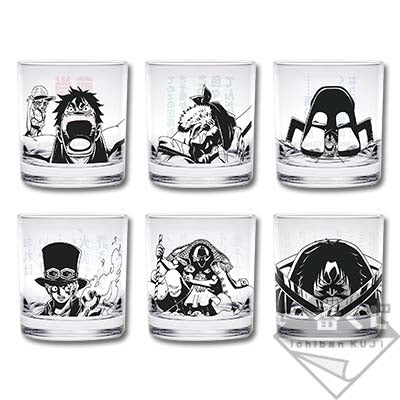 Ichiban Kuji One Piece Prize F Famous Quote Glass - Mandorama