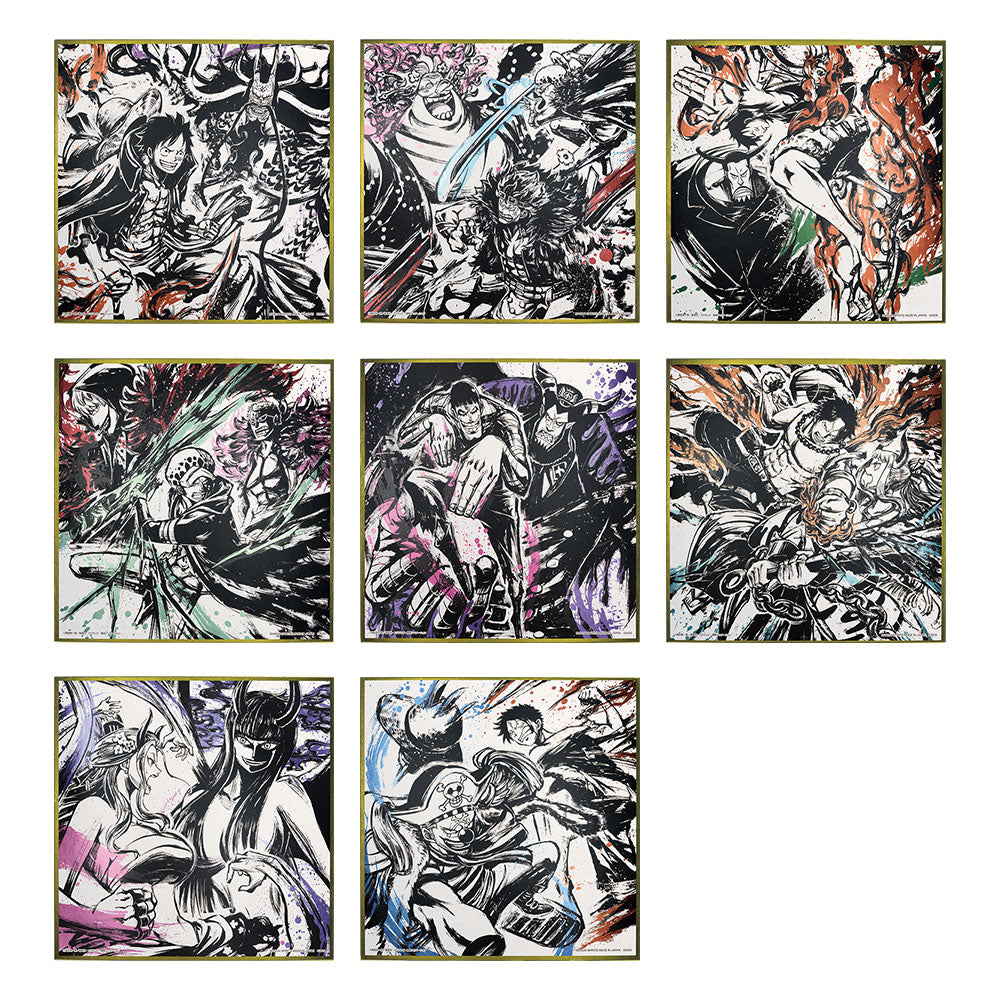 Ichiban Kuji One Piece Prize F Metallic Shikishi ~Ink Style~ - Mandorama