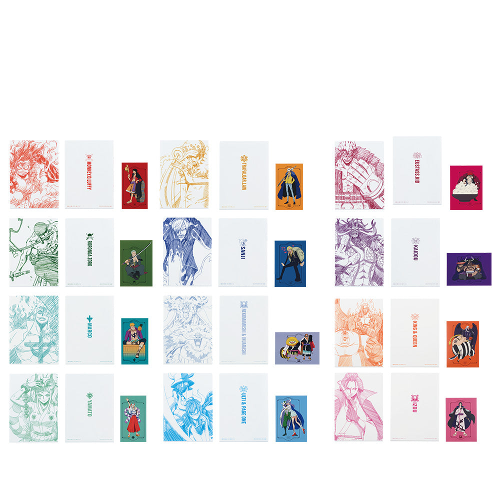 Ichiban Kuji One Piece Prize G Clear File & Sticker Set - Mandorama