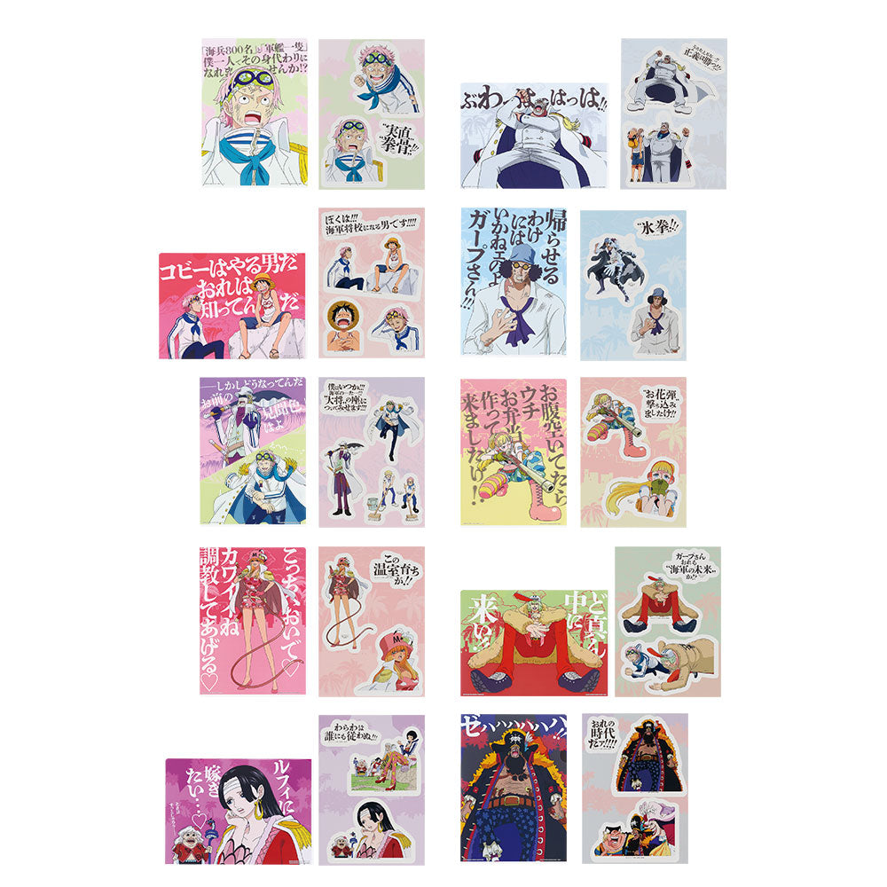Ichiban Kuji One Piece Prize G Clear File & Sticker Set - Mandorama