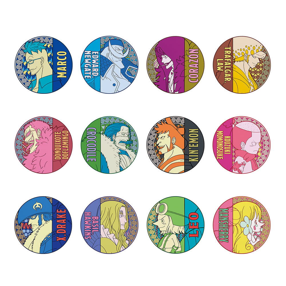 Ichiban Kuji One Piece Prize G Rubber Coaster Set - Mandorama