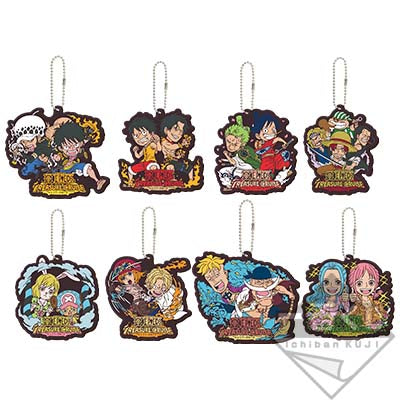 Ichiban Kuji One Piece Prize G Rubber Mascot Set ~Treasure Cruise~ - Mandorama