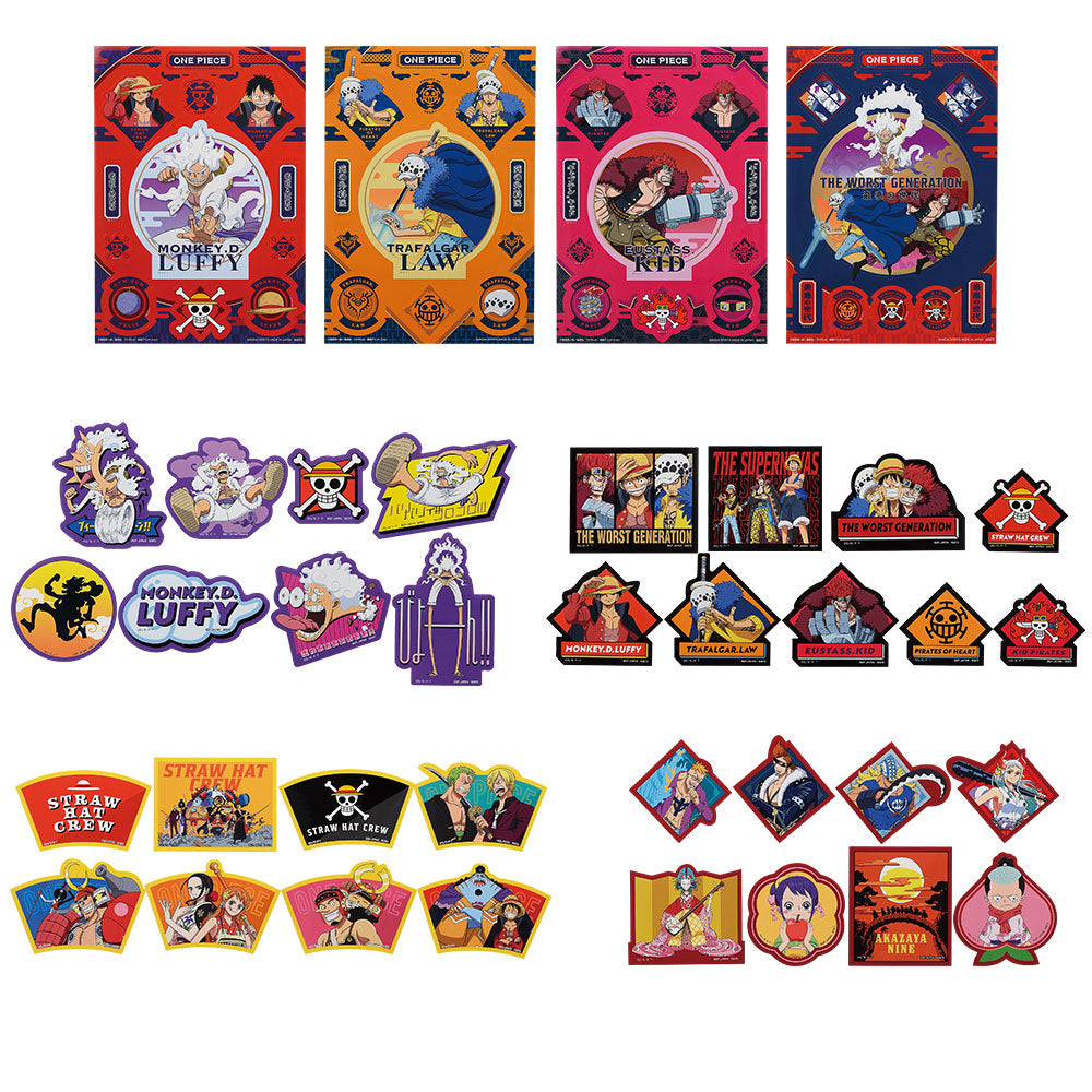 Ichiban Kuji One Piece Prize G Sticker Collection - Mandorama