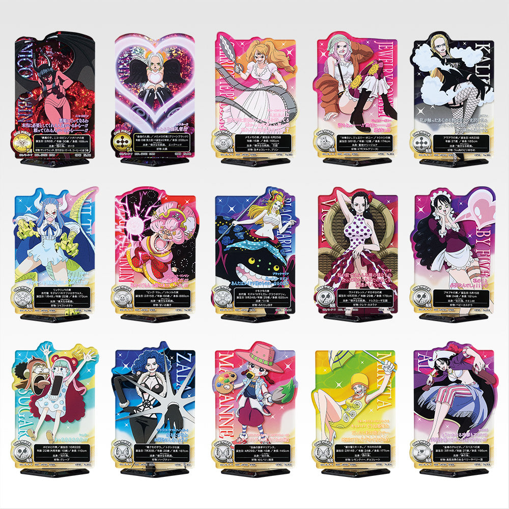 Ichiban Kuji One Piece Prize H ACLLECT ~Heroines~ Acrylic Stand and Collection Card Set - Mandorama