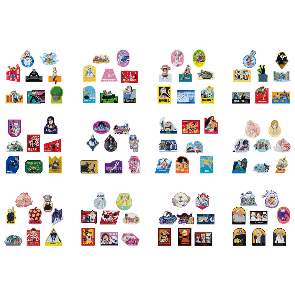 Ichiban Kuji One Piece Prize H Flake Sticker Set - Mandorama