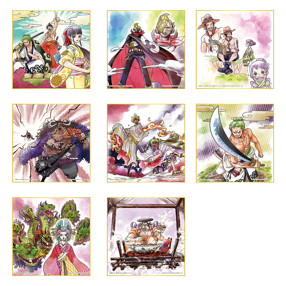 Ichiban Kuji One Piece Prize H Japanese-style Color Paper - Mandorama