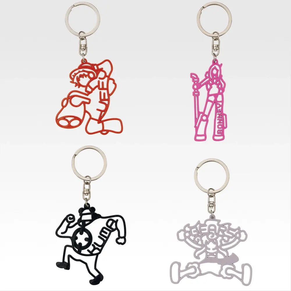 Ichiban Kuji One Piece Prize H Silhouette Keychain - Mandorama