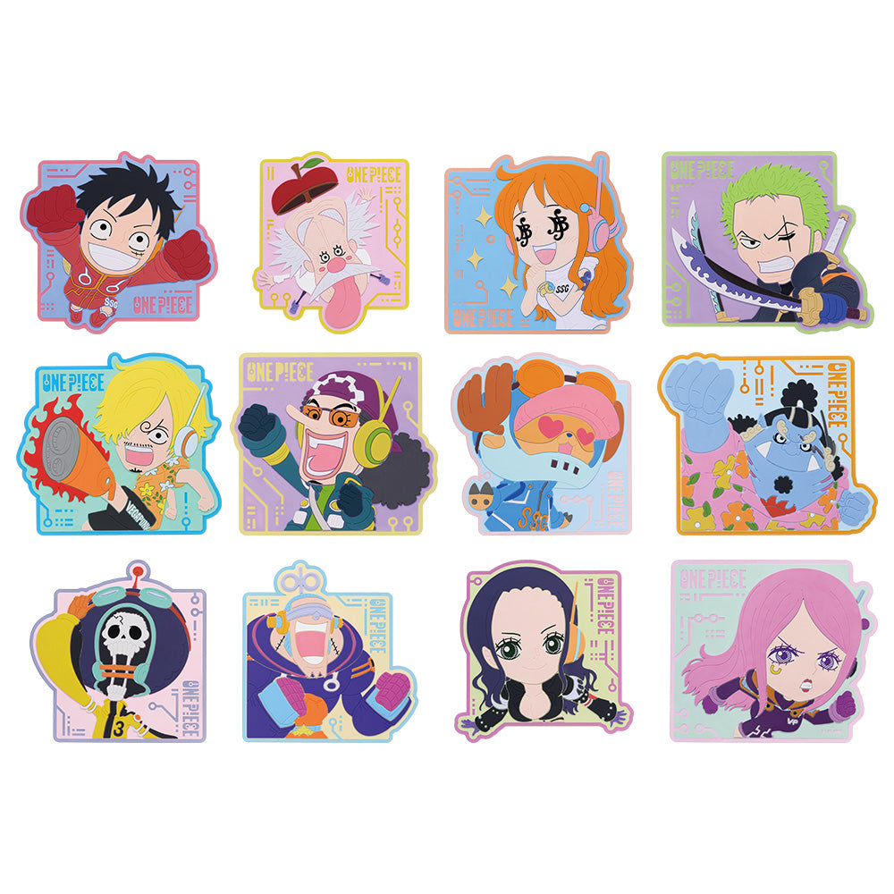 Ichiban Kuji One Piece Prize J Rubber Coaster Set - Mandorama