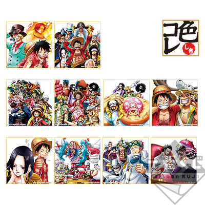 Ichiban Kuji One Piece Prize J Shikishi Poster - Mandorama