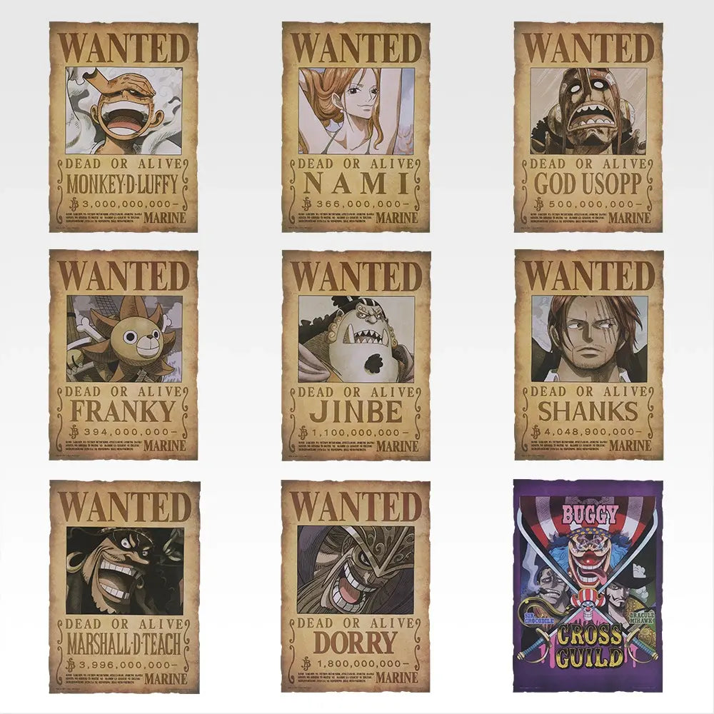 Ichiban Kuji One Piece Prize J Wanted Poster GIANT Poster Vol.1 - Mandorama [src:https://assets.1kuji.com/uploads/product_item/image/106666/6cd244c7-48e6-489d-a0b6-22e1622c70d5.webp]