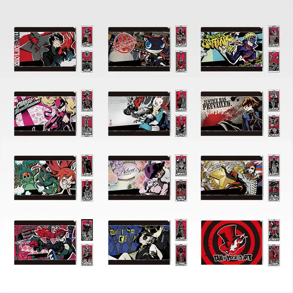 Ichiban Kuji Persona 5 Royal Prize H Clear File & Sticker Collection - Mandorama