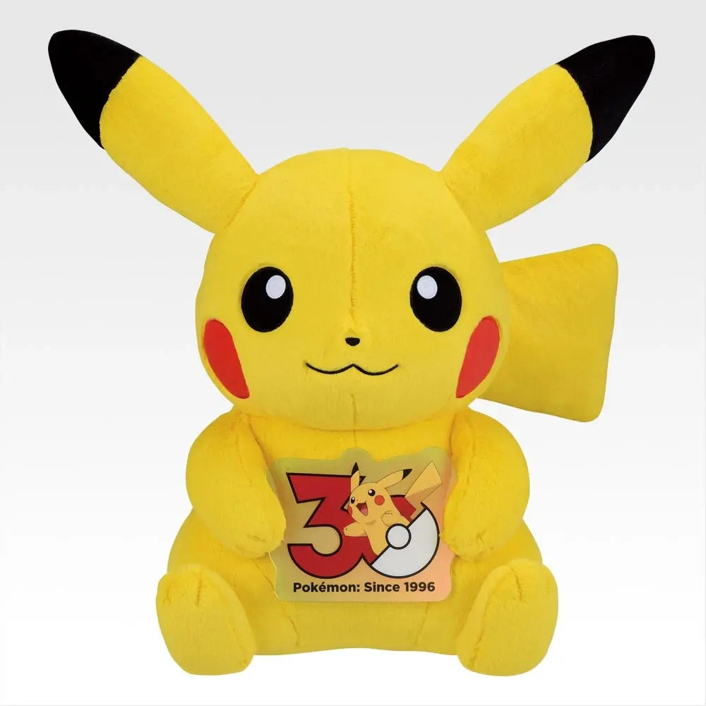 Ichiban Kuji Pokémon Last One Prize Pikachu Male Form 30th Anniversary Plush - Mandorama [src:https://assets.1kuji.com/uploads/product_item/image/107022/ddaf32ec-d8a5-410a-9acd-29845b0a30da.webp]