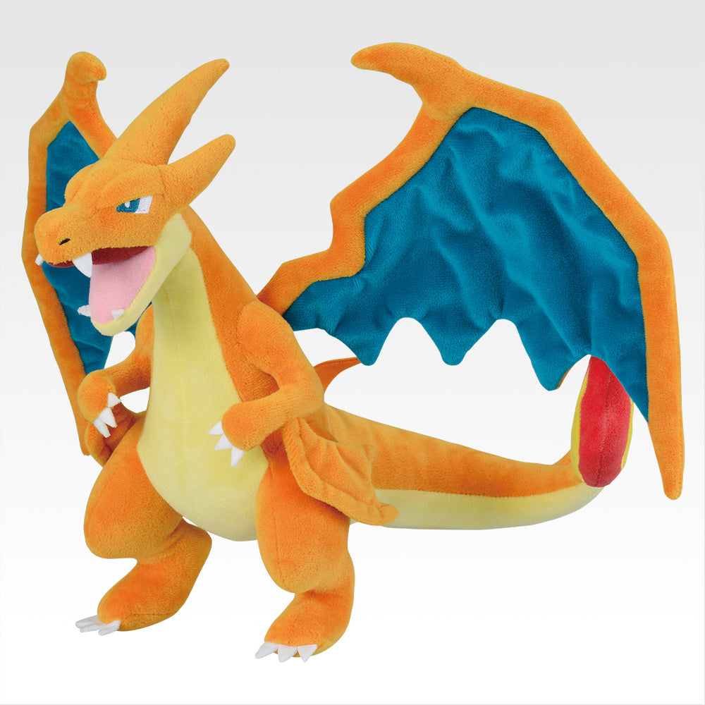 Ichiban Kuji Pokémon Prize B Mega Charizard Y Plush Toy - Mandorama