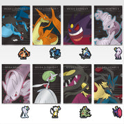 Ichiban Kuji Pokémon Prize H Lenticular Clear File & Sticker Set - Mandorama