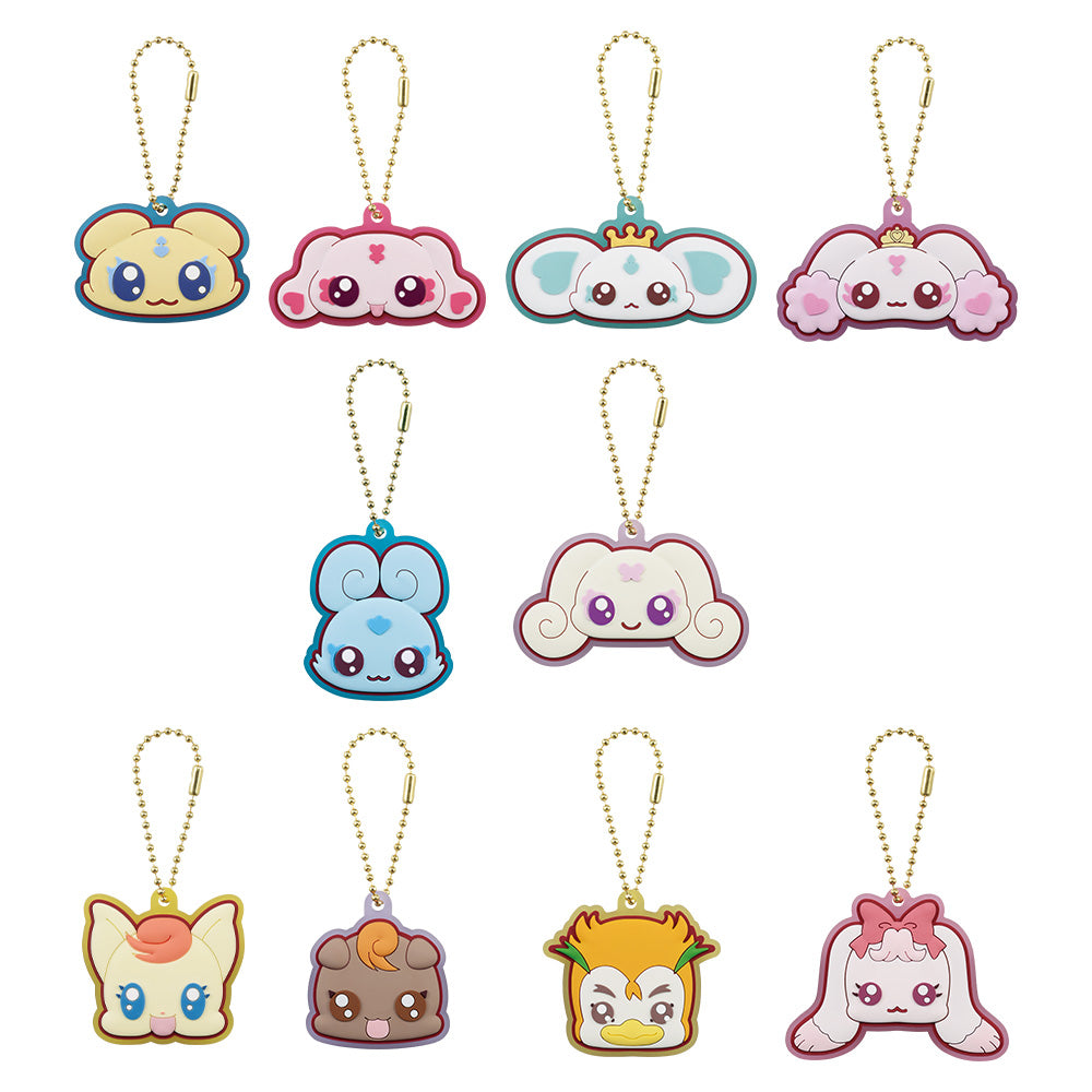 Ichiban Kuji Pretty Cure Prize F Puffy Fairy Rubber Charm Set - Mandorama