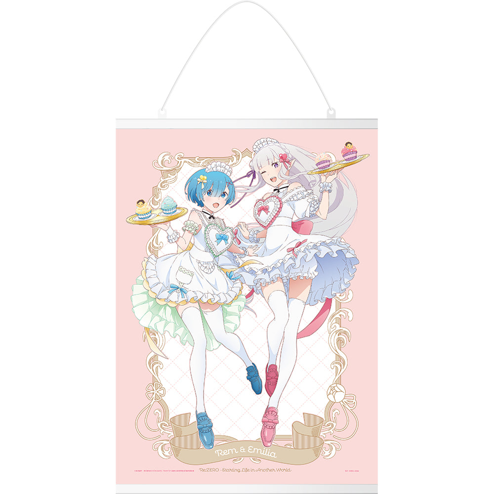 Ichiban Kuji Re:ZERO -Starting Life in Another World- Prize A Canvas Tapestry ~Sweet and Happy Life!~ - Mandorama