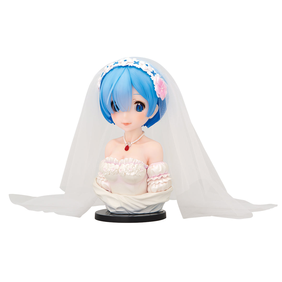 Ichiban Kuji Re:ZERO -Starting Life in Another World- Prize A Rem Art Scale Figure ~Wedding Ver.~ - Mandorama