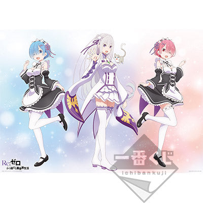 Ichiban Kuji Re:ZERO -Starting Life in Another World- Prize D Poster - Mandorama