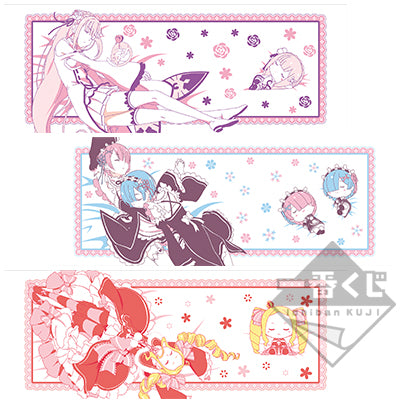 Ichiban Kuji Re:ZERO -Starting Life in Another World- Prize D Slumbering Face Towel - Mandorama