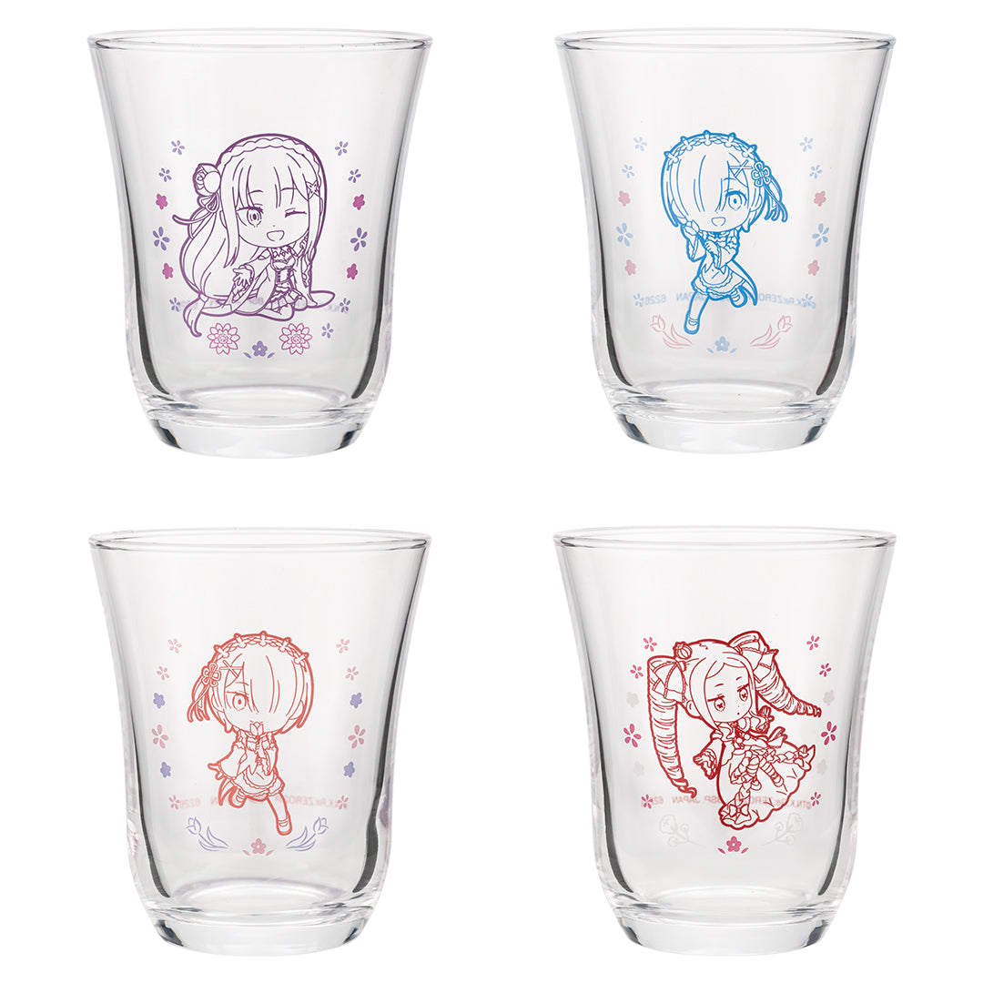 Ichiban Kuji Re:ZERO -Starting Life in Another World- Prize E Glass Set - Mandorama