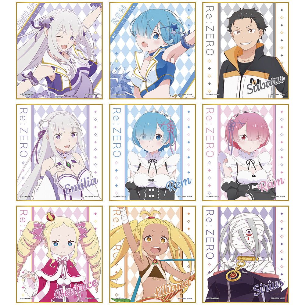 Ichiban Kuji Re:ZERO -Starting Life in Another World- Prize G Mini Shikishi - Mandorama