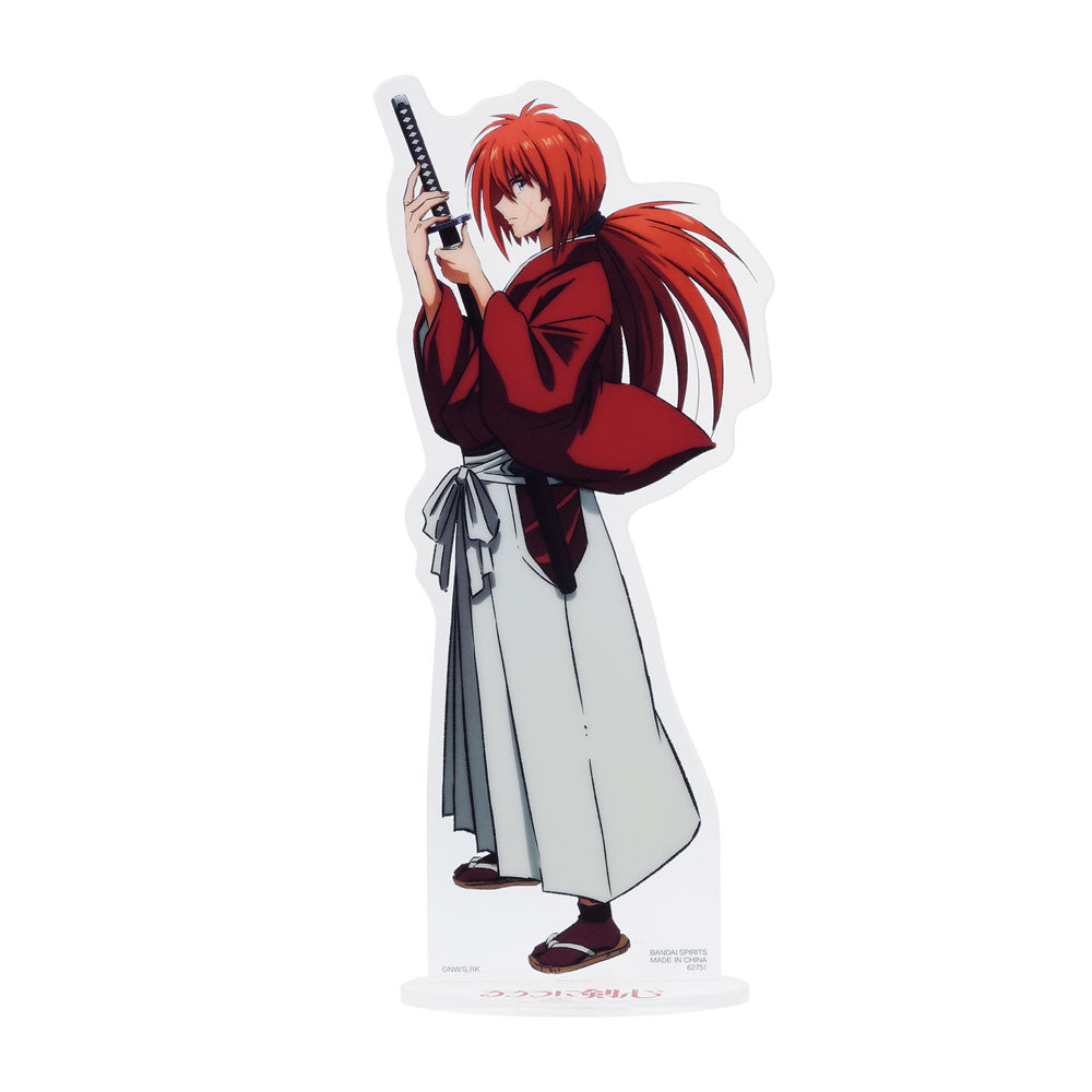 Ichiban Kuji Rurouni Kenshin: Meiji Swordsman Romantic Story Prize C Kenshin Himura Big Acrylic Stand - Mandorama