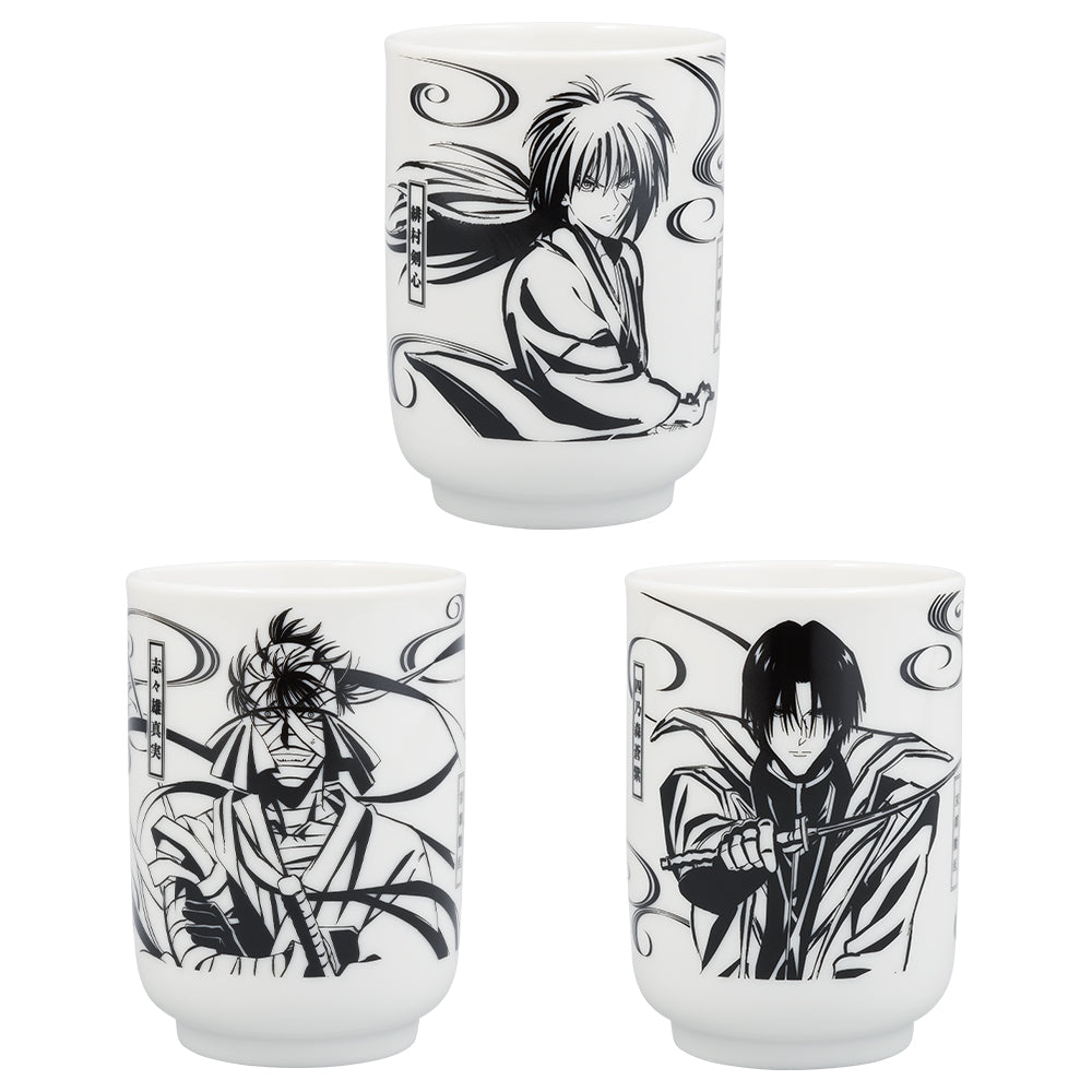 Ichiban Kuji Rurouni Kenshin Prize D Yunomi Tea Cup Collection - Mandorama
