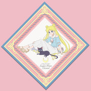 Ichiban Kuji Sailor Moon Prize A Usagi and Luna Art Scarf - Mandorama