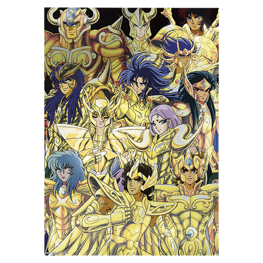 Ichiban Kuji Saint Seiya Prize D Big Metallic Art Sheet - Mandorama