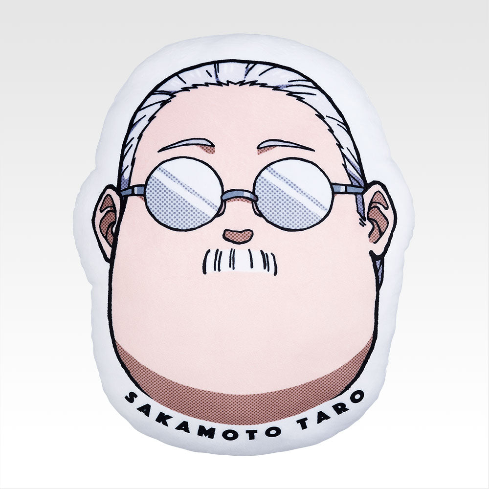 Ichiban Kuji Sakamoto Days Prize E Sakamoto Taro Face Cushion - Mandorama