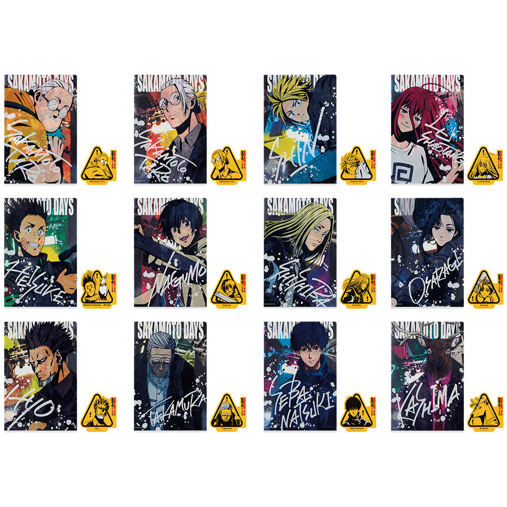 Ichiban Kuji Sakamoto Days Prize J Clear File & Sticker Set - Mandorama