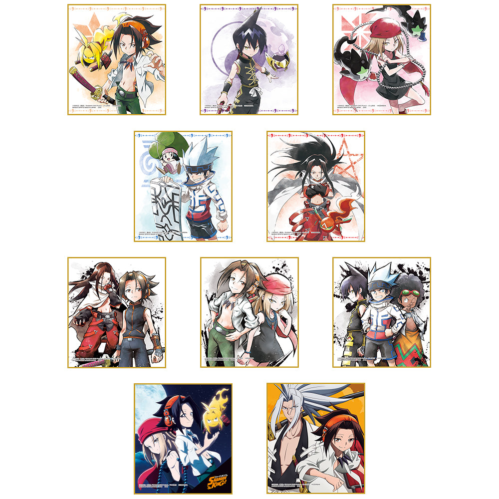 Ichiban Kuji Shaman King Prize E Mini Shikishi - Mandorama