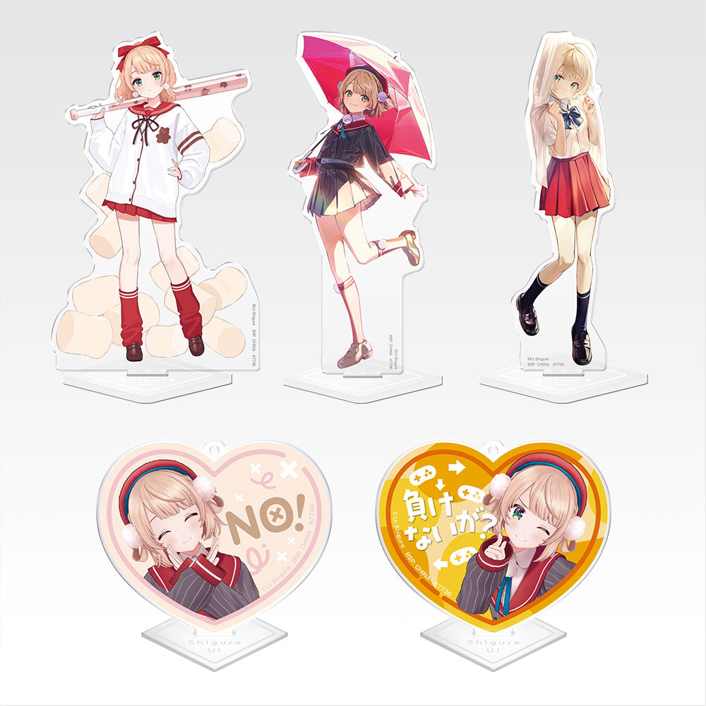 Ichiban Kuji Shigure Ui Prize H Acrylic Stand Set - Mandorama