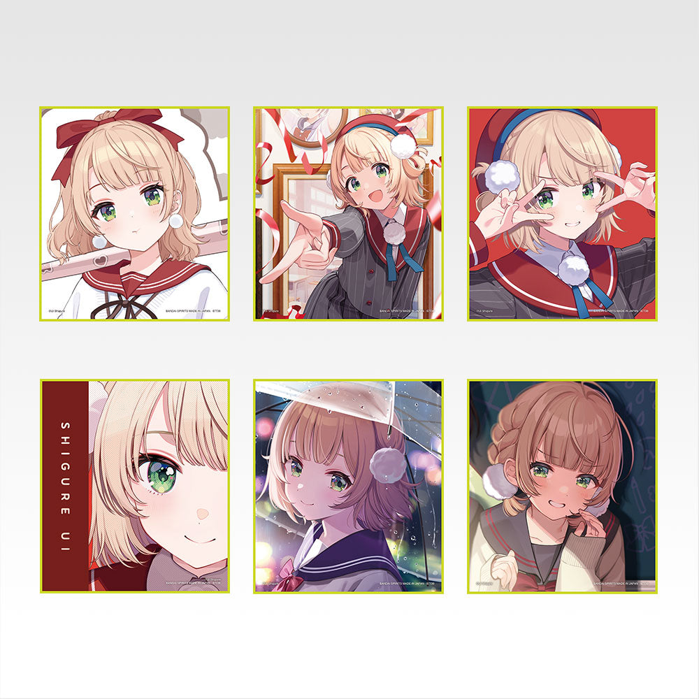 Ichiban Kuji Shigure Ui Prize J Mini Shikishi Set - Mandorama