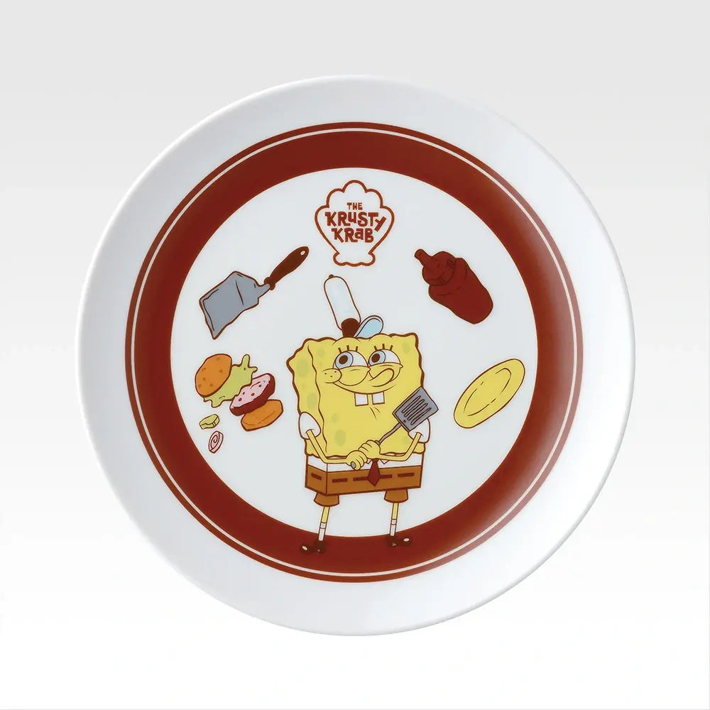 Ichiban Kuji SpongeBob SquarePants Prize B Krusty Krab Burger Plate - Mandorama