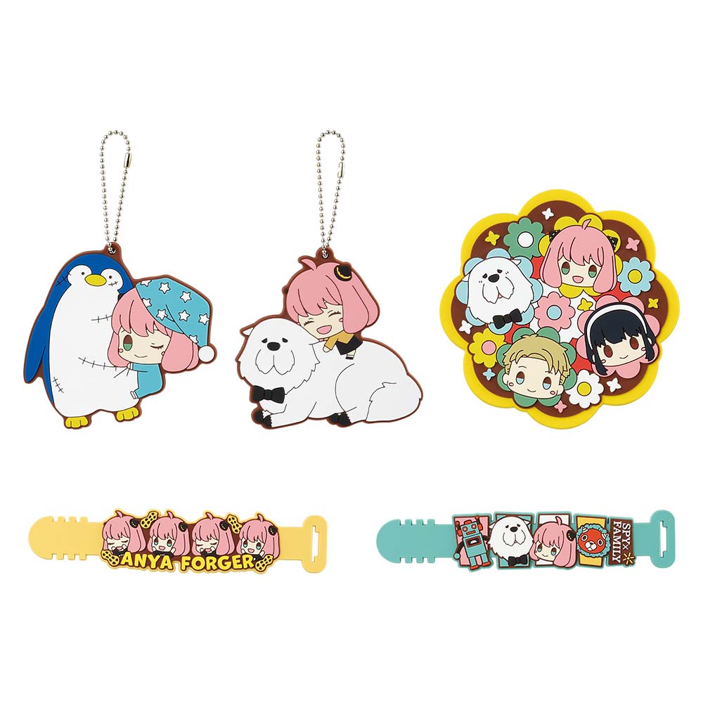 Ichiban Kuji SPY×FAMILY Prize F Rubber Collection - Mandorama