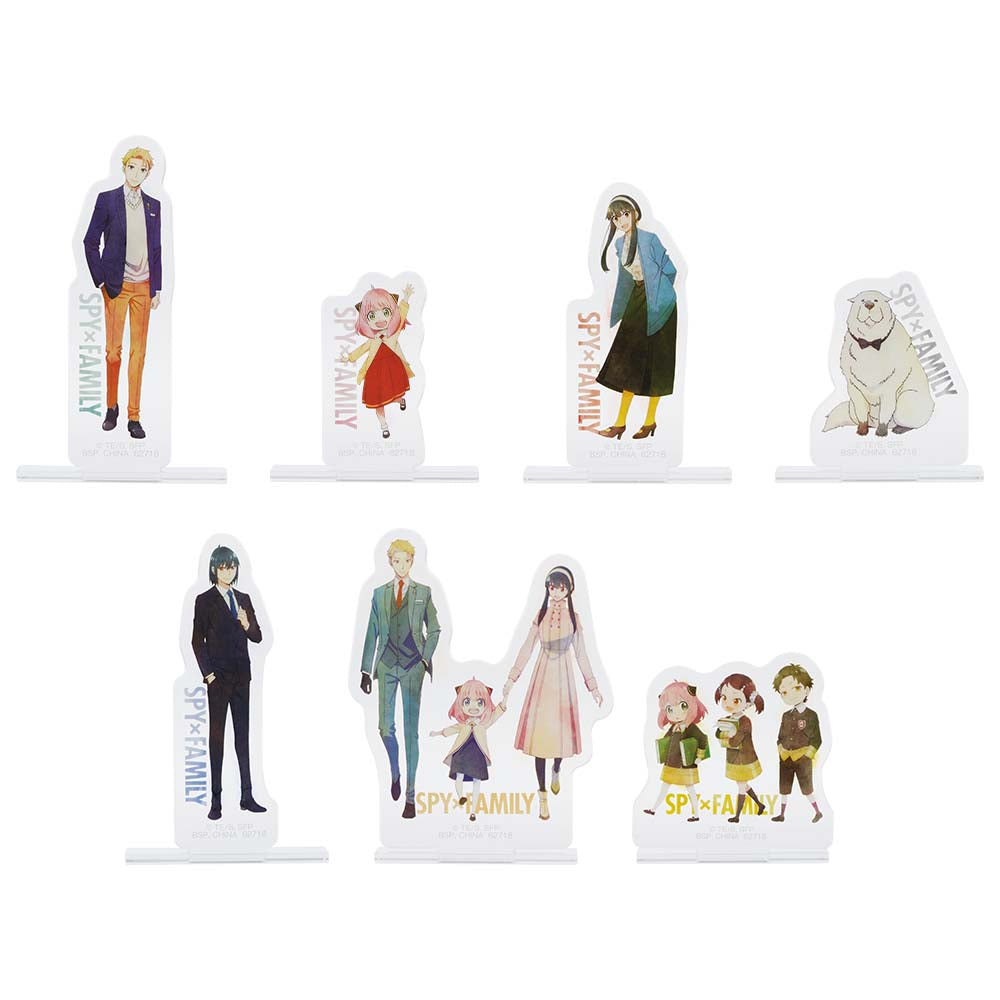 Ichiban Kuji SPY×FAMILY Prize G Acrylic Stand Set - Mandorama