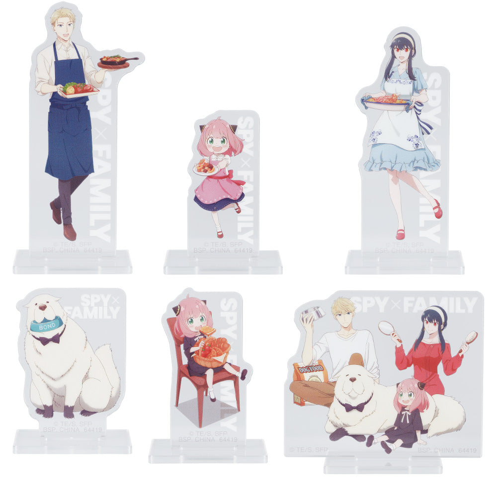 Ichiban Kuji SPY×FAMILY Prize H Acrylic Stand Set - Mandorama