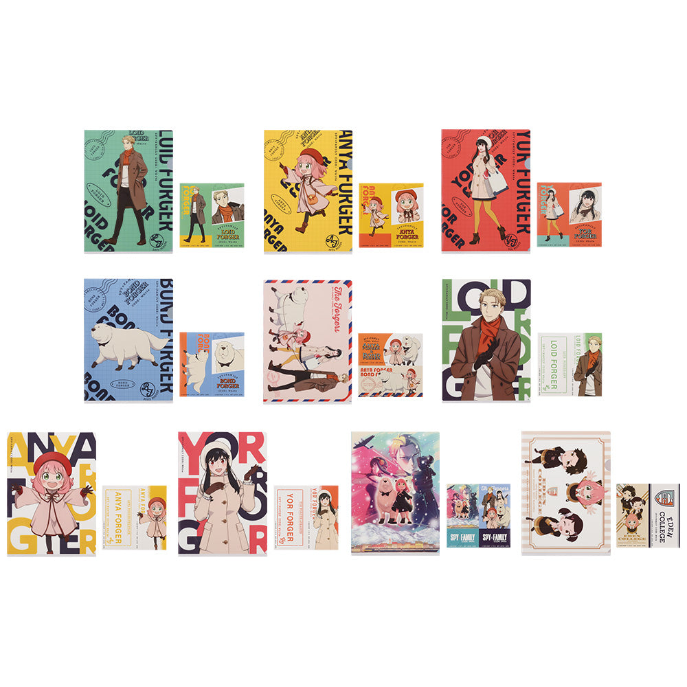 Ichiban Kuji SPY×FAMILY Prize H Clear File and Sticker Set - Mandorama