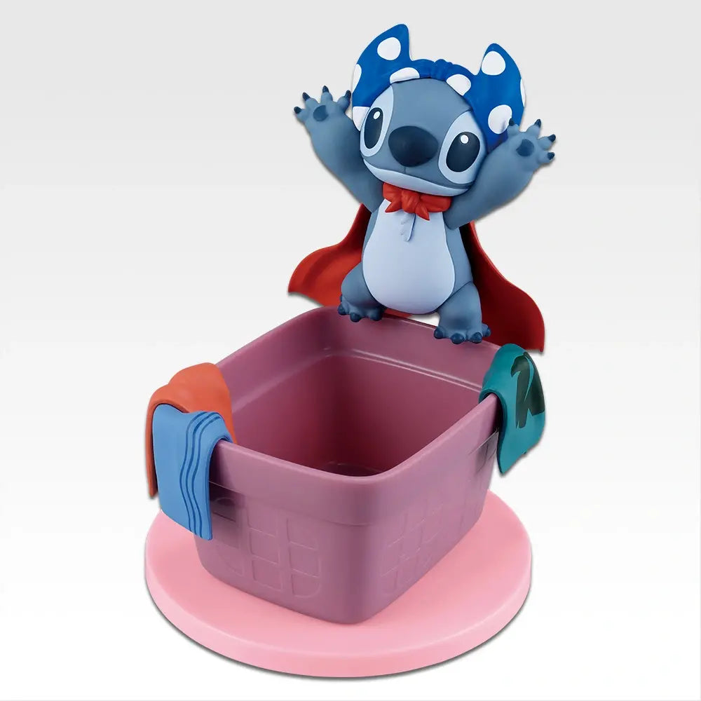 Ichiban Kuji Stitch Prize B Laundry Hero Figure ~Every day with you!~ - Mandorama