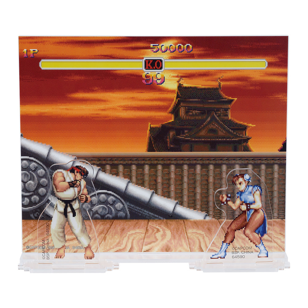 Ichiban Kuji Street Fighter Prize B Acrylic Stand Set - Mandorama