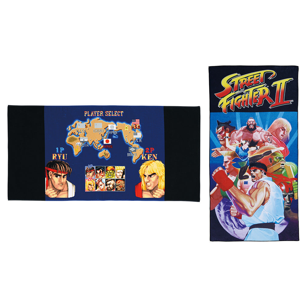 Ichiban Kuji Street Fighter Prize C Big Size Towel - Mandorama