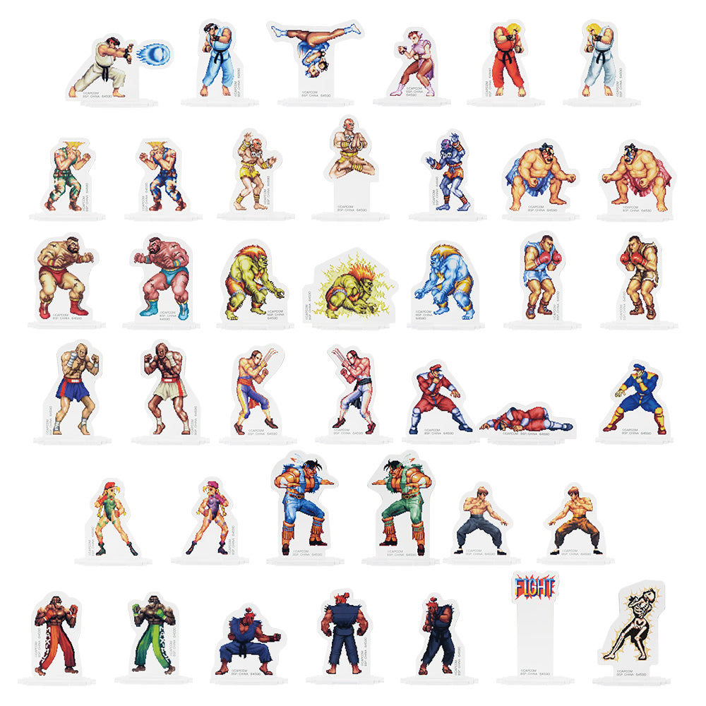 Ichiban Kuji Street Fighter Prize G Acrylic Stand Collection - Mandorama