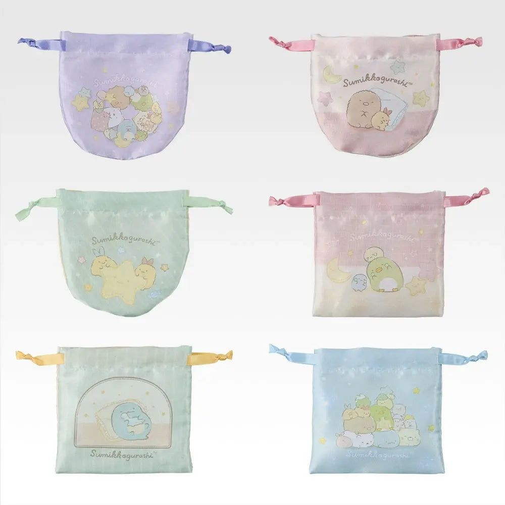 Ichiban Kuji Sumikko Gurashi Prize H Drawstring Pouch Collection - Mandorama