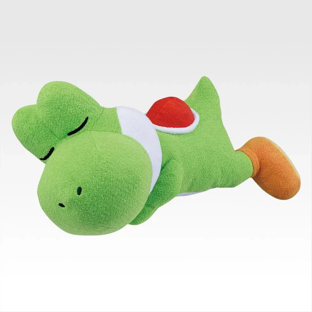 Ichiban Kuji Super Mario Last One Prize Yoshi Sleeping Plush Toy - Mandorama