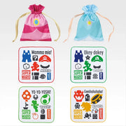 Ichiban Kuji Super Mario Prize E Drawstring Bag / Towel Collection - Mandorama