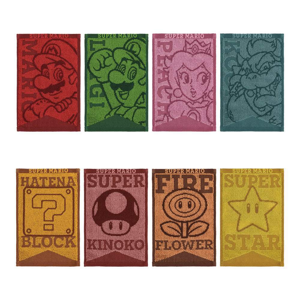 Ichiban Kuji Super Mario Prize F Party Flag Towel - Mandorama