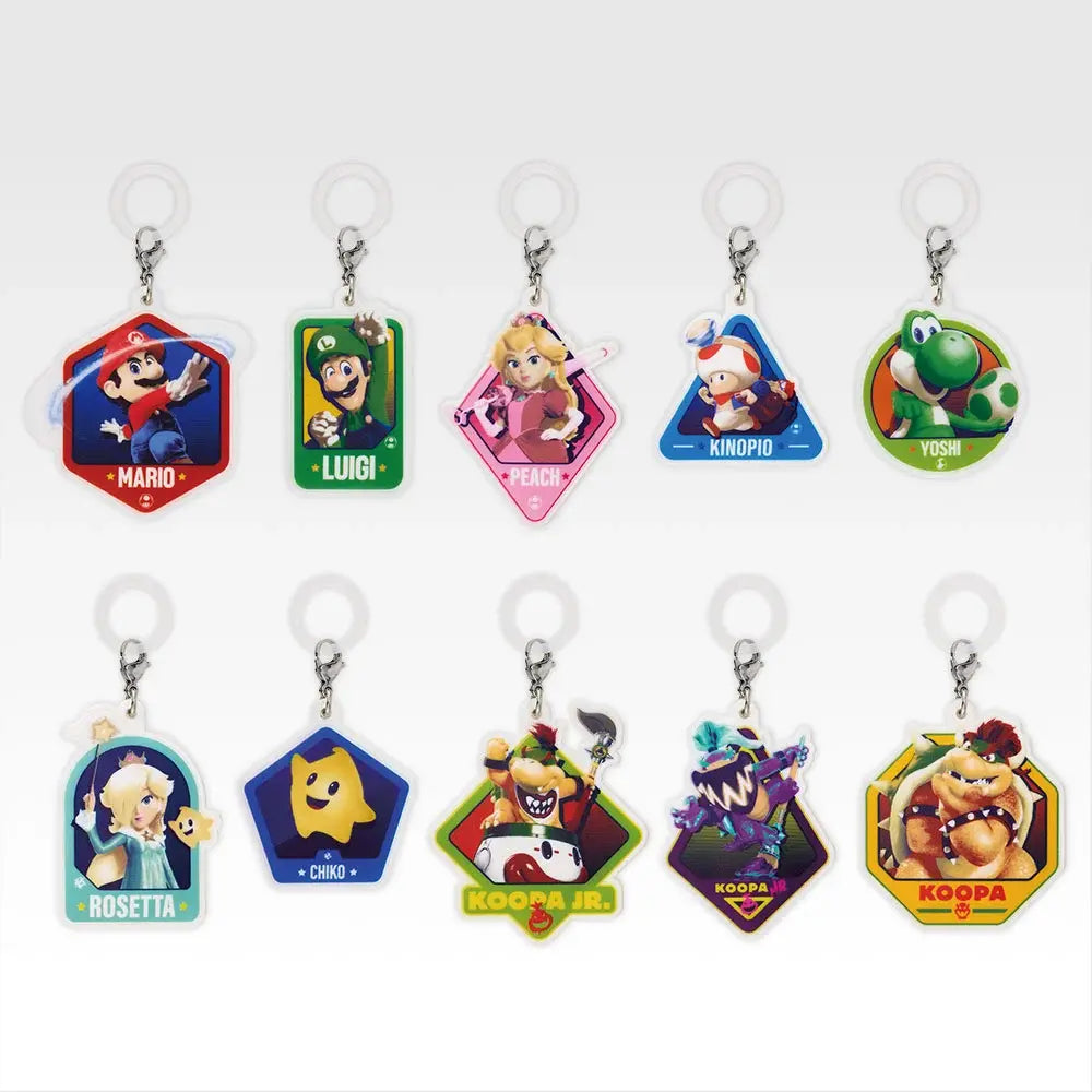 Ichiban Kuji Super Mario Prize H Puffy Rubber Marker Charm - Mandorama