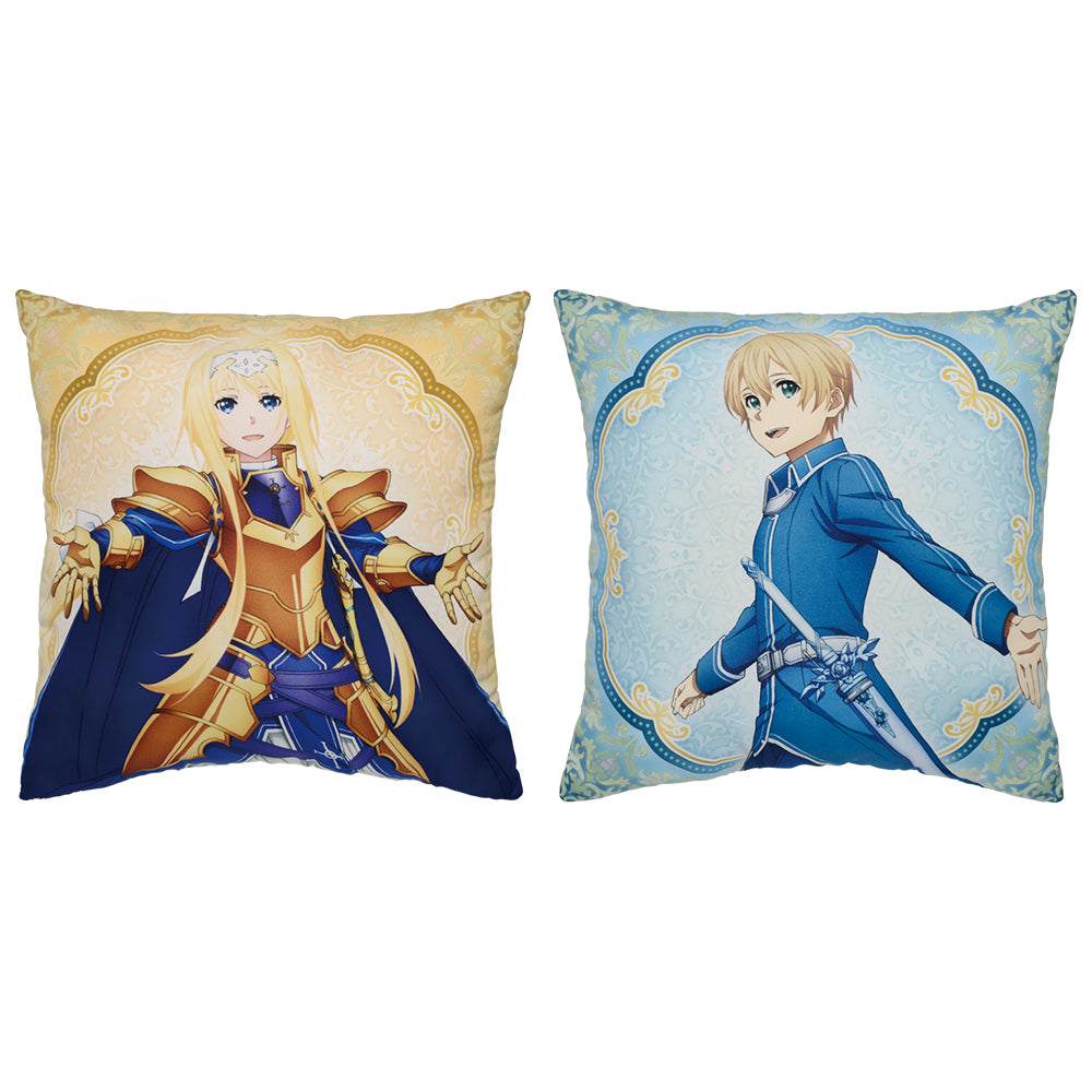Ichiban Kuji Sword Art Online Prize C Alice & Eugeo Cushion ~Priestess of Light~ - Mandorama