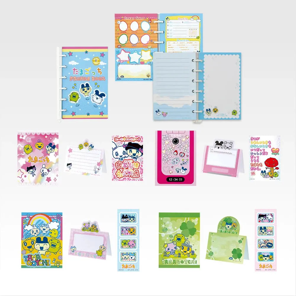 Ichiban Kuji Tamagotchi Prize G Nostalgic Stationery Set - Mandorama